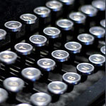 Typewriter image archive